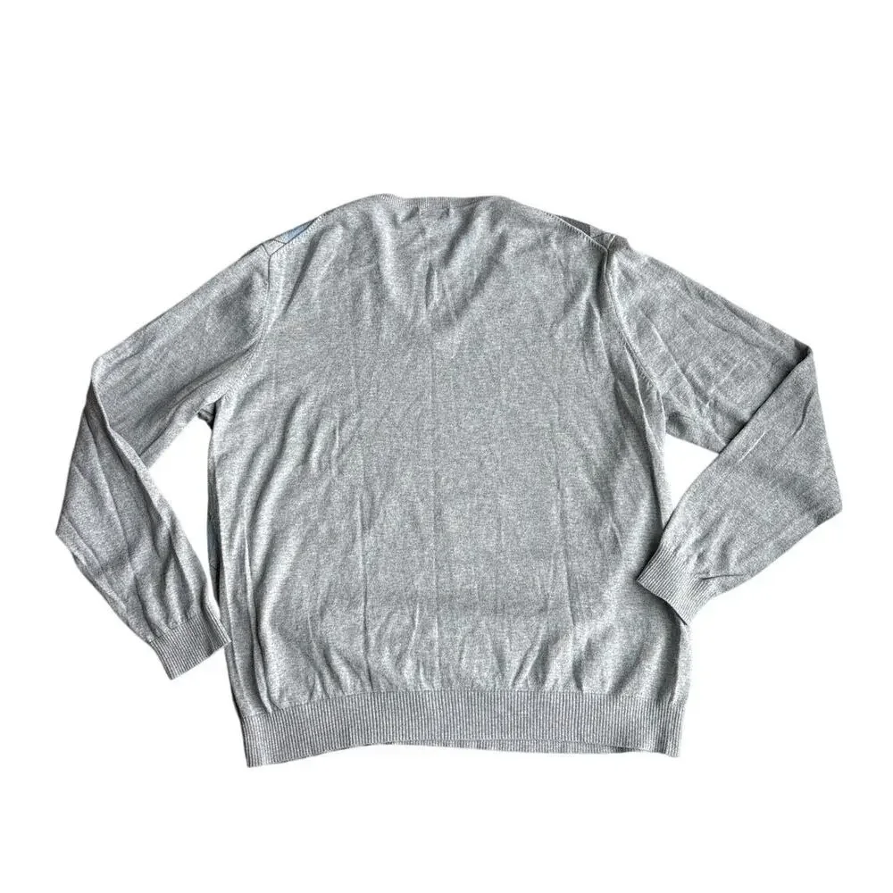 100% Cotton Neutral Crewneck Sweater Minimalist Y2K